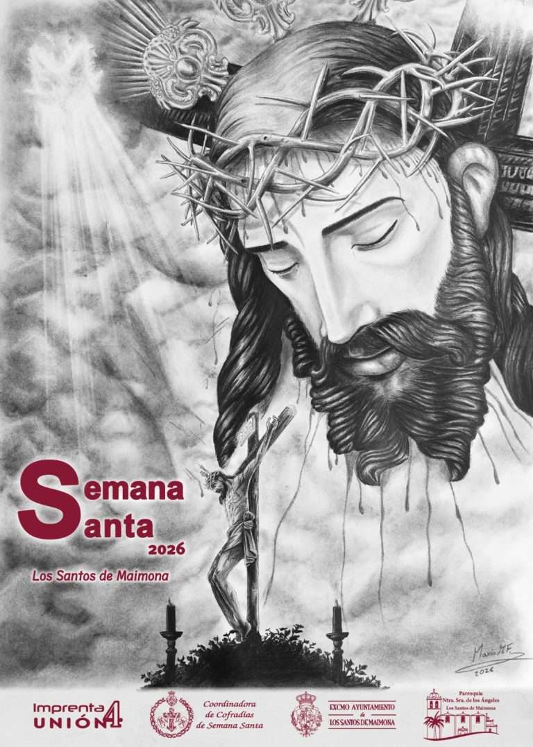 Mario Montaño Follarat firma el cartel de la Semana Santa Santeña de 2026