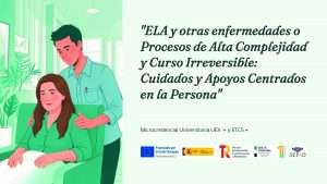 El SEPAD y la Universidad de Extremadura ofrecen formación universitaria especializada en atención a personas con ELA