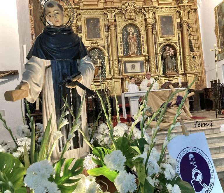 Ribera del Fresno conmemora el 441º aniversario de San Juan Macías y presenta el logotipo del Año Especial 2026