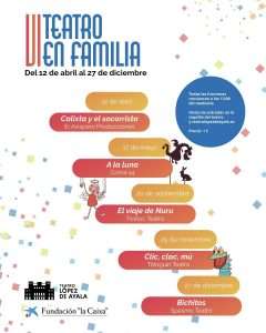 Fundación La Caixa promueve el teatro familiar en el López de Ayala de Badajoz