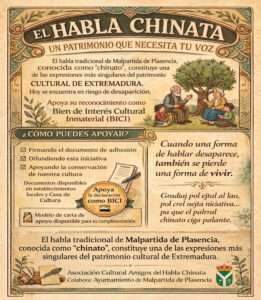 El habla chinata, un patrimonio que necesita tu voz