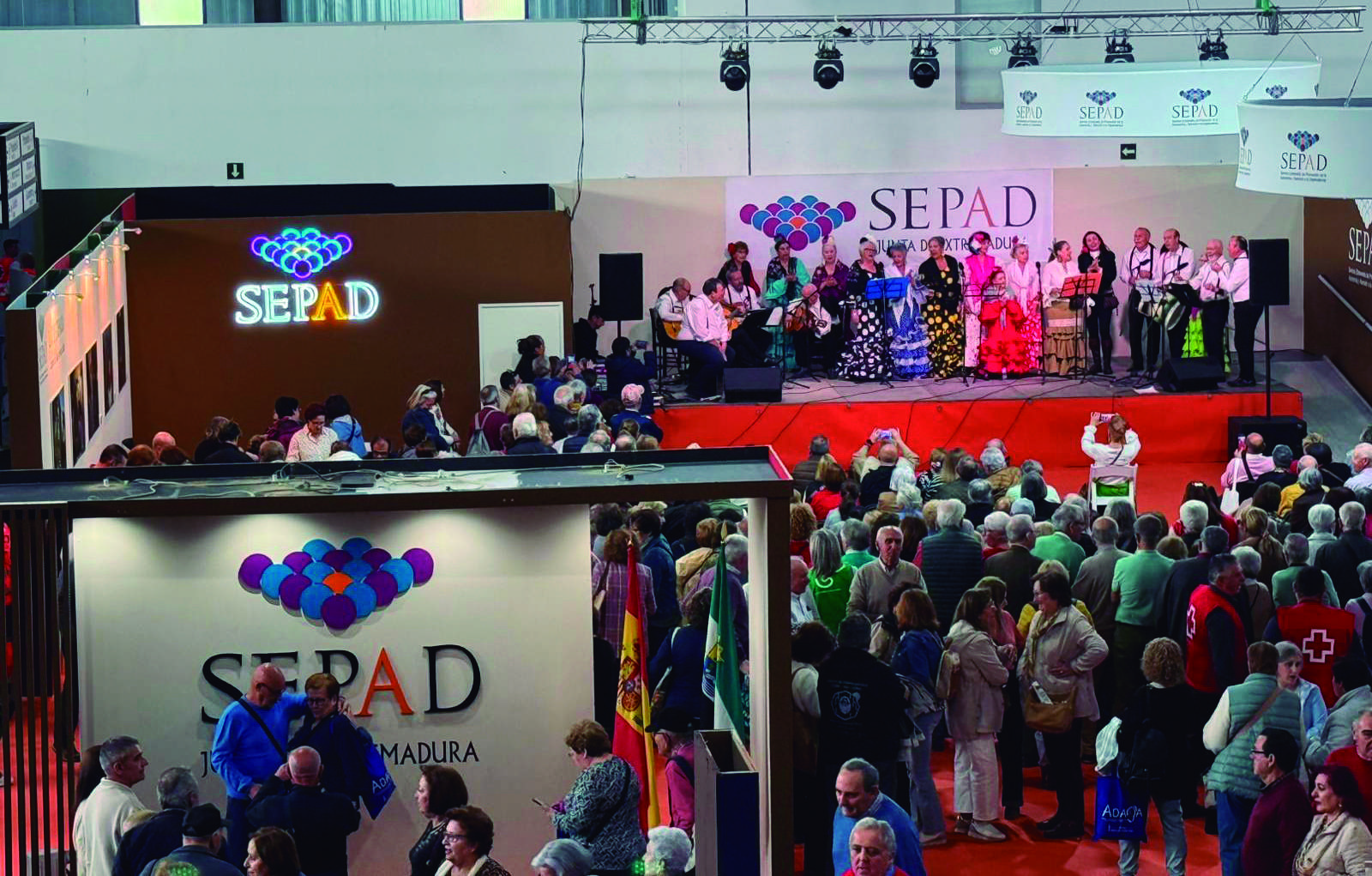 El SEPAD impulsa el envejecimiento activo y la creatividad en la XXVII Feria de los Mayores de Extremadura