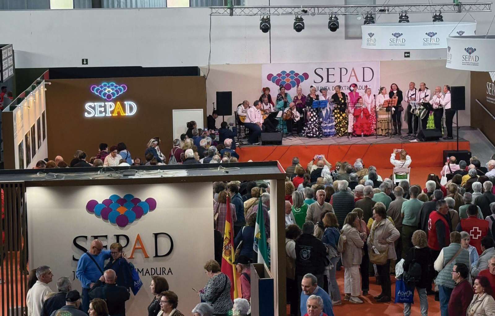 El SEPAD impulsa el envejecimiento activo y la creatividad en la XXVII Feria de los Mayores de Extremadura