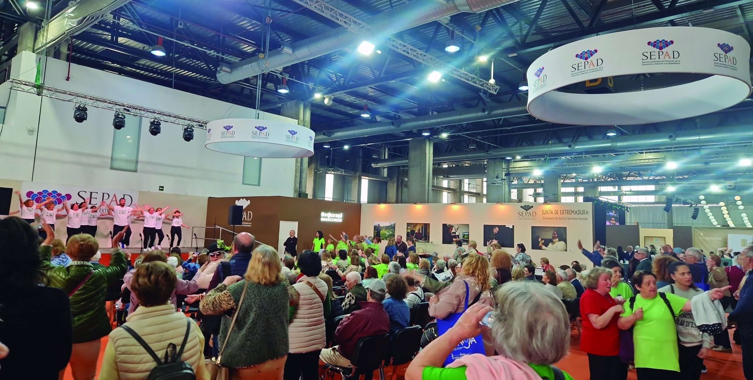 El SEPAD impulsa el envejecimiento activo y la creatividad en la XXVII Feria de los Mayores de Extremadura