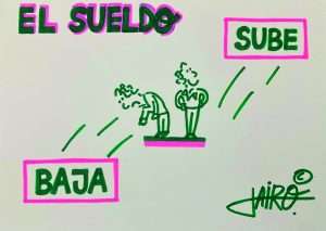 Viñeta de Jairo Jiménez. Grada 209. Marzo de 2026