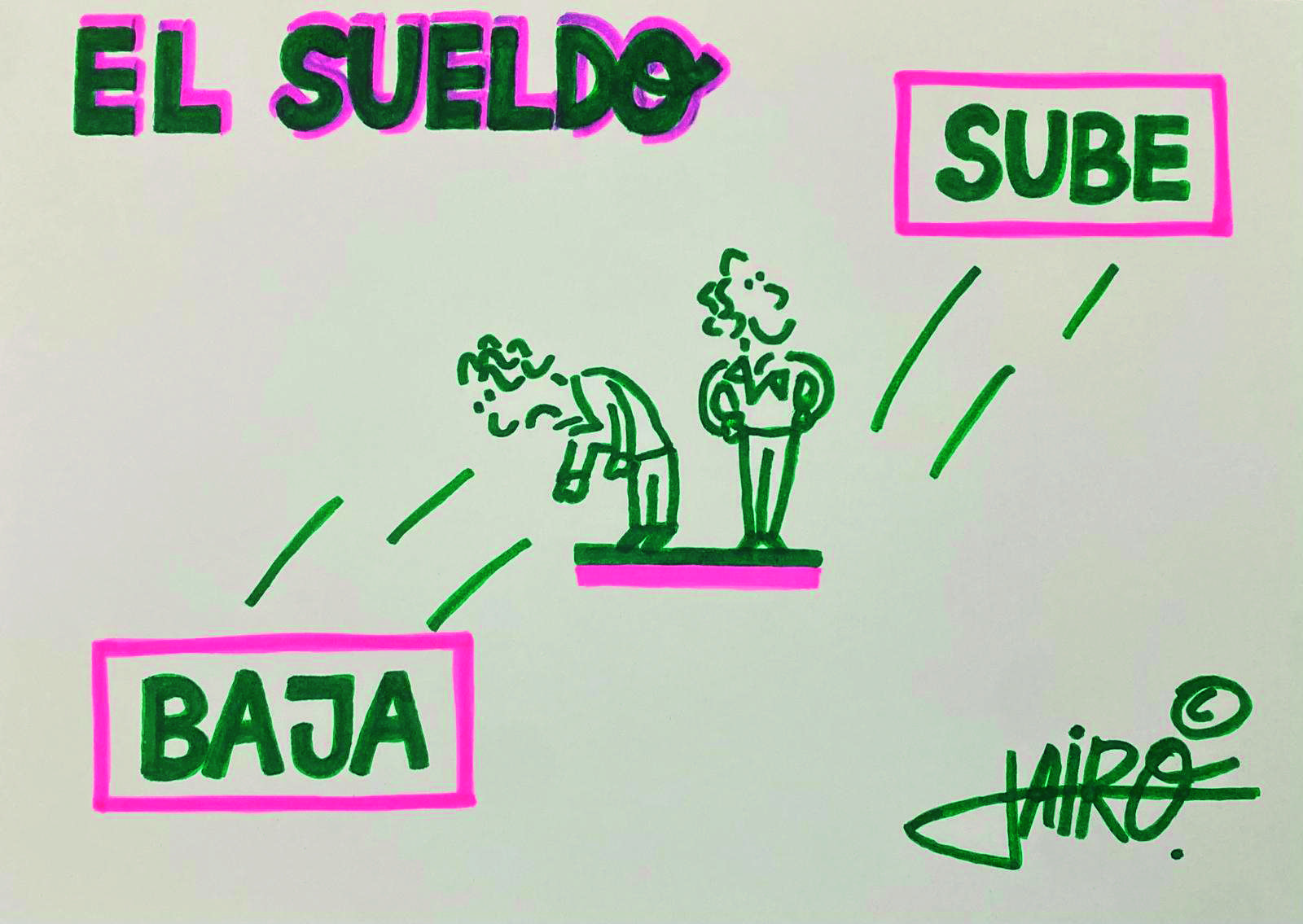 Viñeta de Jairo Jiménez. Grada 209. Marzo de 2026