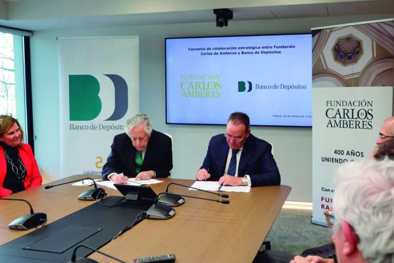 Fundación Carlos de Amberes y el Banco de Depósitos inician una nueva etapa con un convenio estratégico