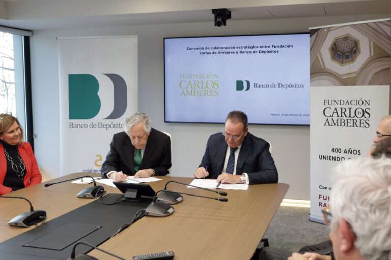 Fundación Carlos de Amberes y el Banco de Depósitos inician una nueva etapa con un convenio estratégico
