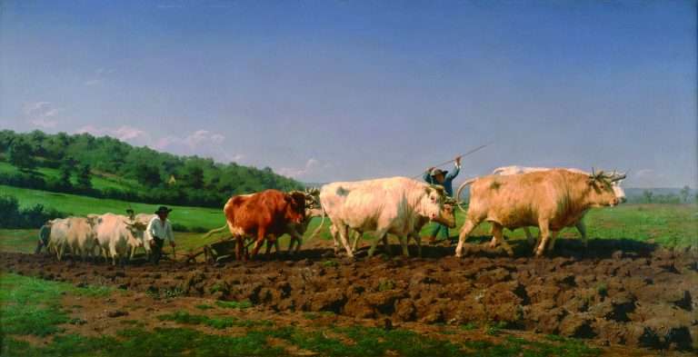 ‘Labranza en Nivernais’, de Rosa Bonheur