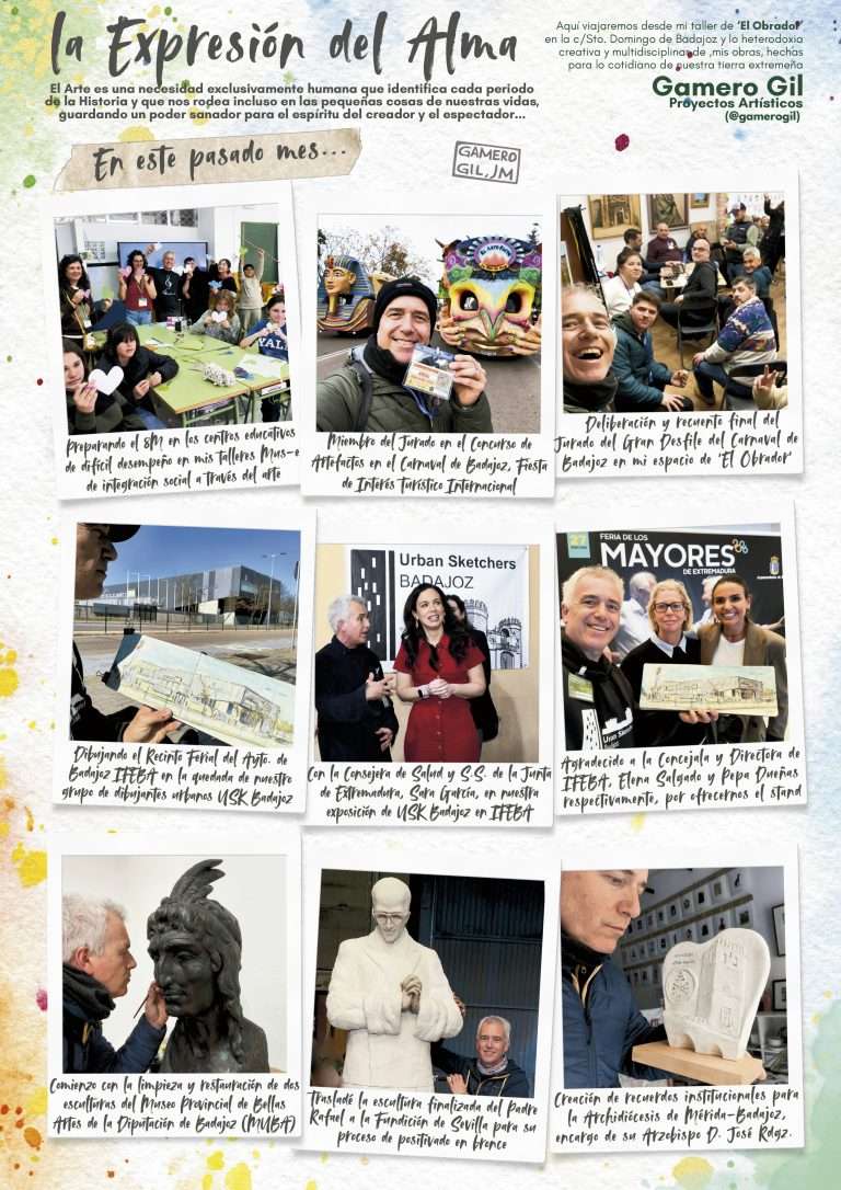 La expresión del alma. Gamero Gil. Grada 209. Marzo de 2026