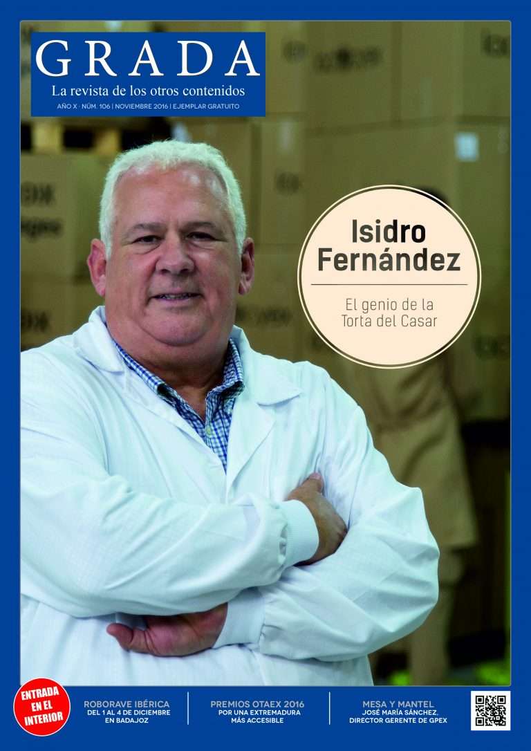 Revista Grada 106. Isidro Fernández Jiménez. El genio de la Torta del Casar