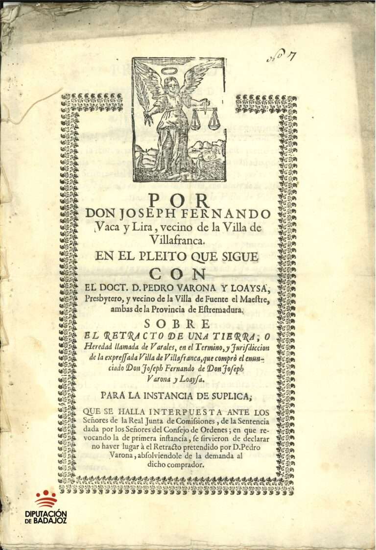 La Diputación de Badajoz recibe el fondo documental de la familia Vargas Zúñiga-Ceballos Zúñiga