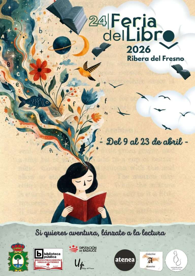 La XXIV Feria del Libro de Ribera del Fresno se celebra hasta el 23 de abril con un amplio programa cultural y participativo