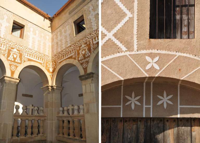 Valdefuentes pone en valor los esgrafiados y los oficios tradicionales en una jornada sobre arquitectura y relevo generacional