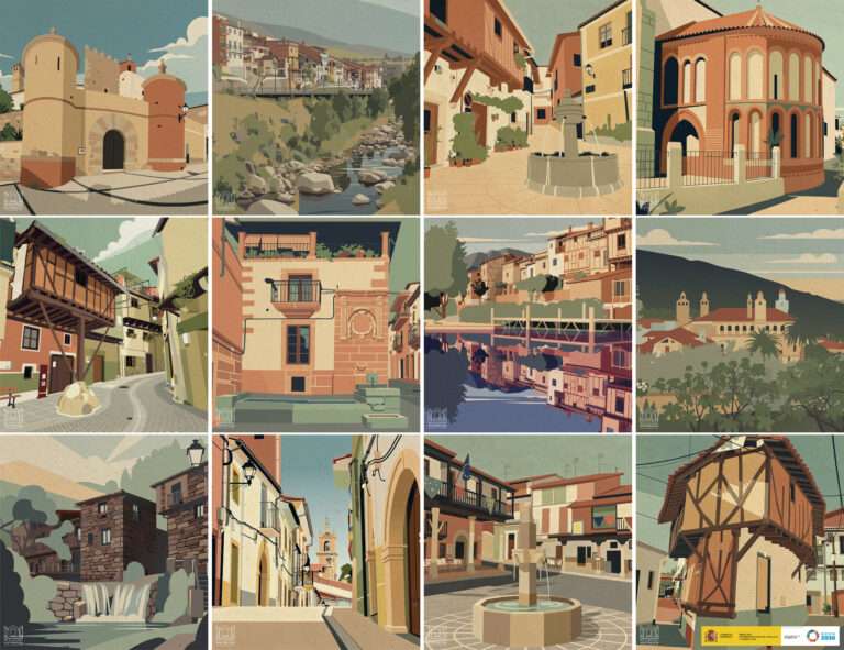 La Diputación de Cáceres amplía el alcance del proyecto que implementa la Agenda 2030 en la Red de Conjuntos Históricos de la provincia