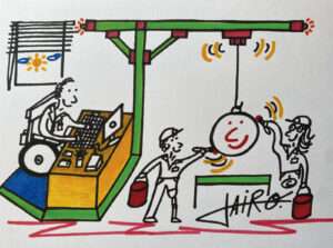 Viñeta de Jairo Jiménez. Grada 210. Abril de 2026