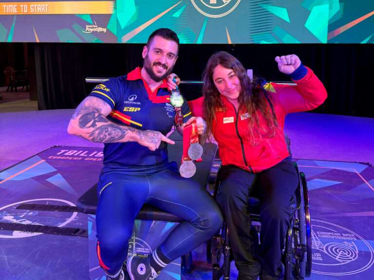 Loida Zabala se proclama subcampeona de Europa de para powerlifting