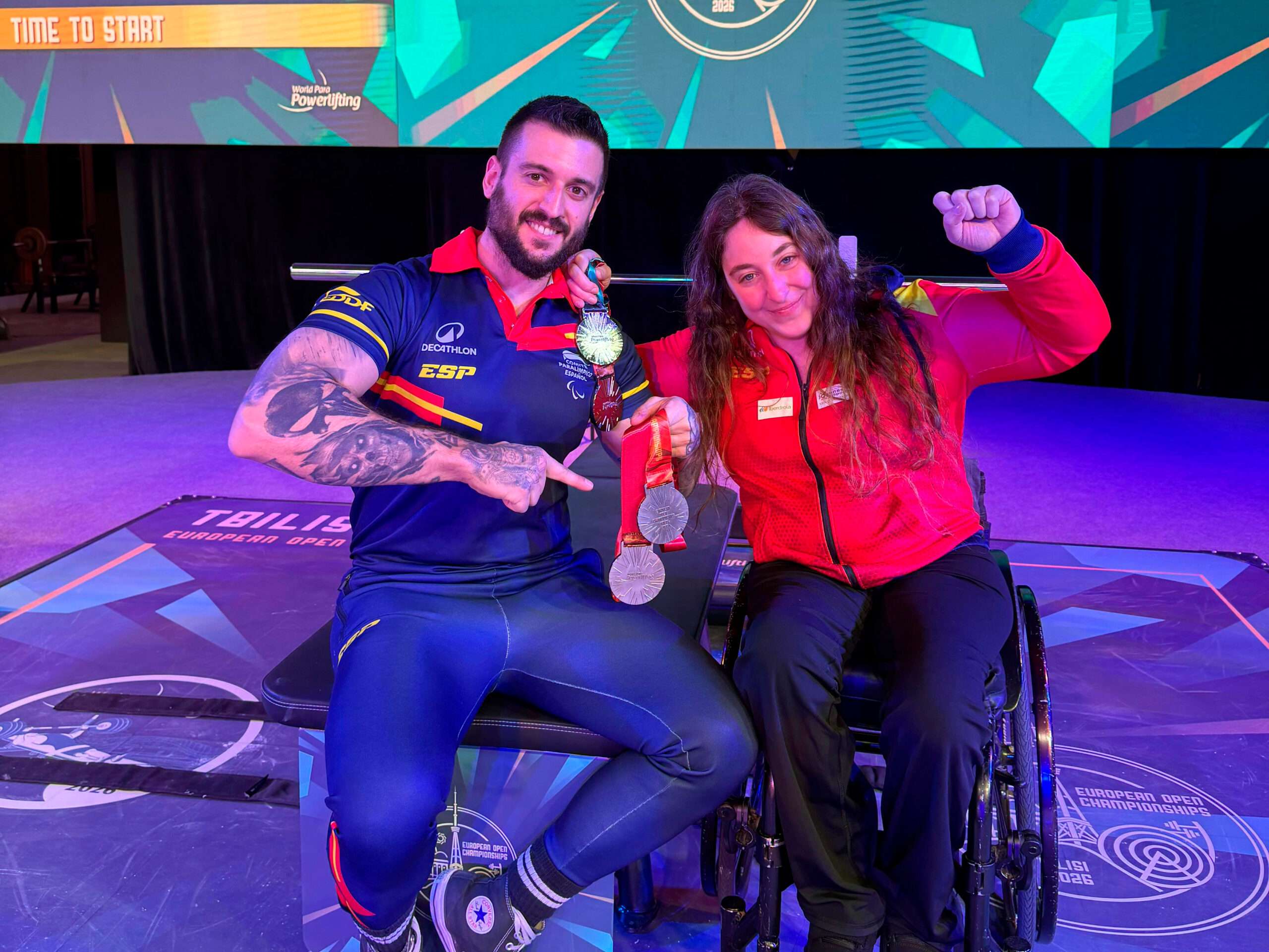 Loida Zabala se proclama subcampeona de Europa de para powerlifting