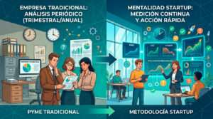 KPIs de startup en la empresa tradicional