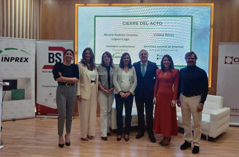 Zafra acoge una jornada de Grupo Inprex y Fundación Deutz Business School sobre liderazgo empresarial y sostenibilidad