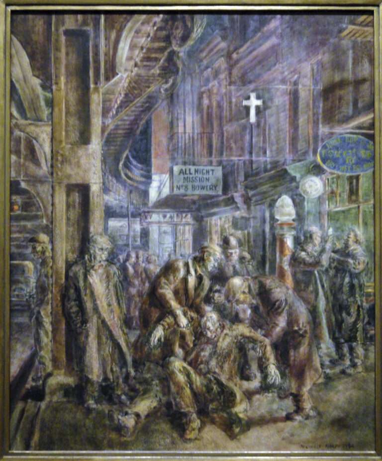 ‘Smoke hounds’, de Reginald Marsh