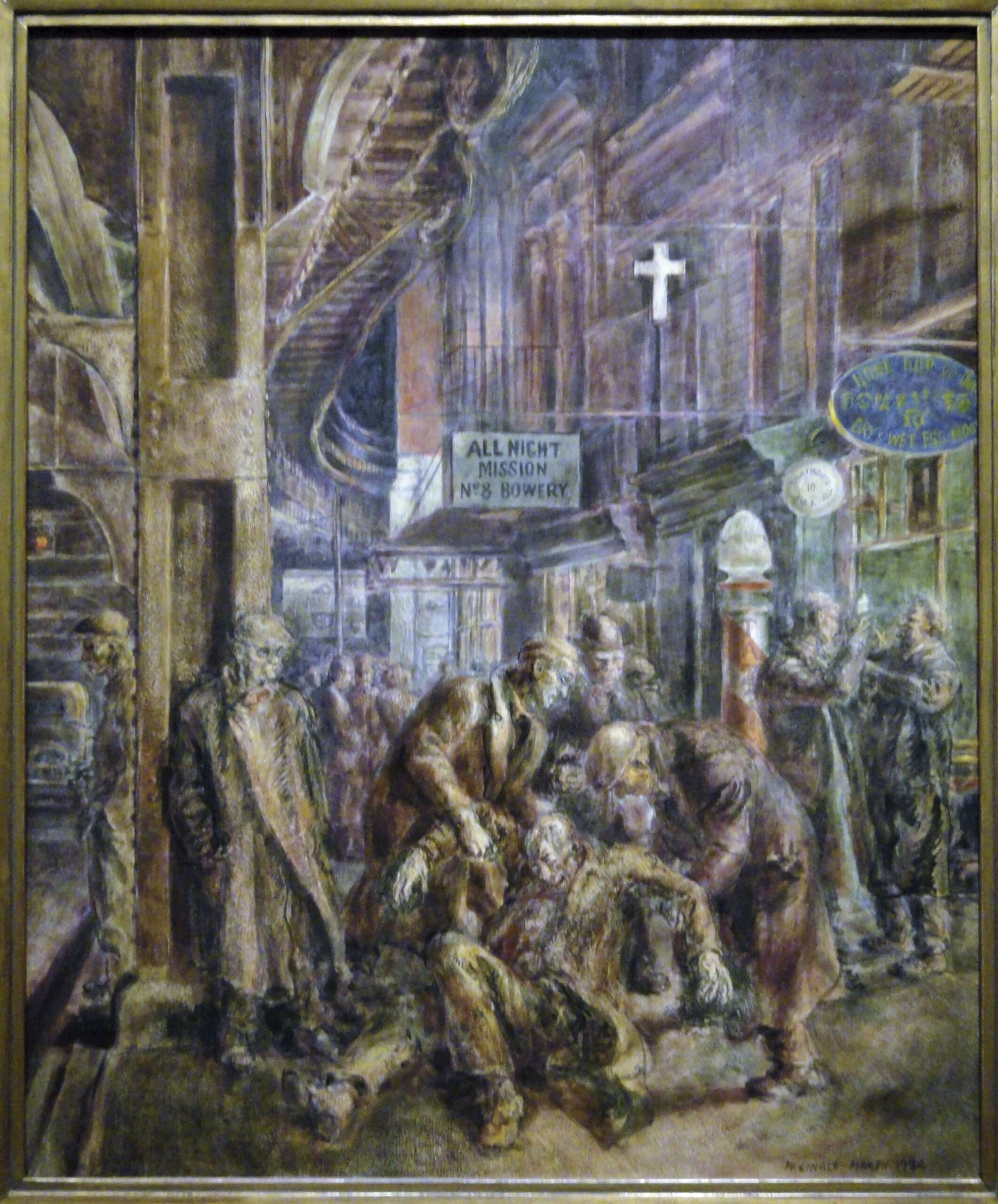 ‘Smoke hounds’, de Reginald Marsh