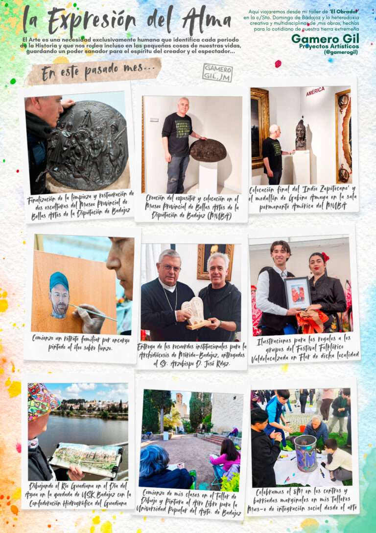 La expresión del alma. Gamero Gil. Grada 210. Abril de 2026