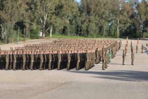 El Centro de Formación de Tropa Nº1 de Cáceres gradúa a 1.350 militares del segundo ciclo de 2025