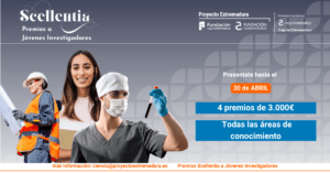 'Proyecto Extremadura' reconocerá el talento joven investigador con los Premios Scellentia