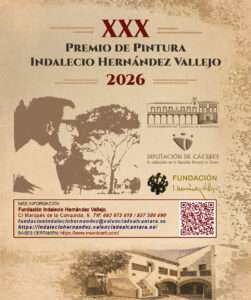 El Ayuntamiento de Valencia de Alcántara convoca el XXX Certamen de pintura 'Indalecio Hernández Vallejo'