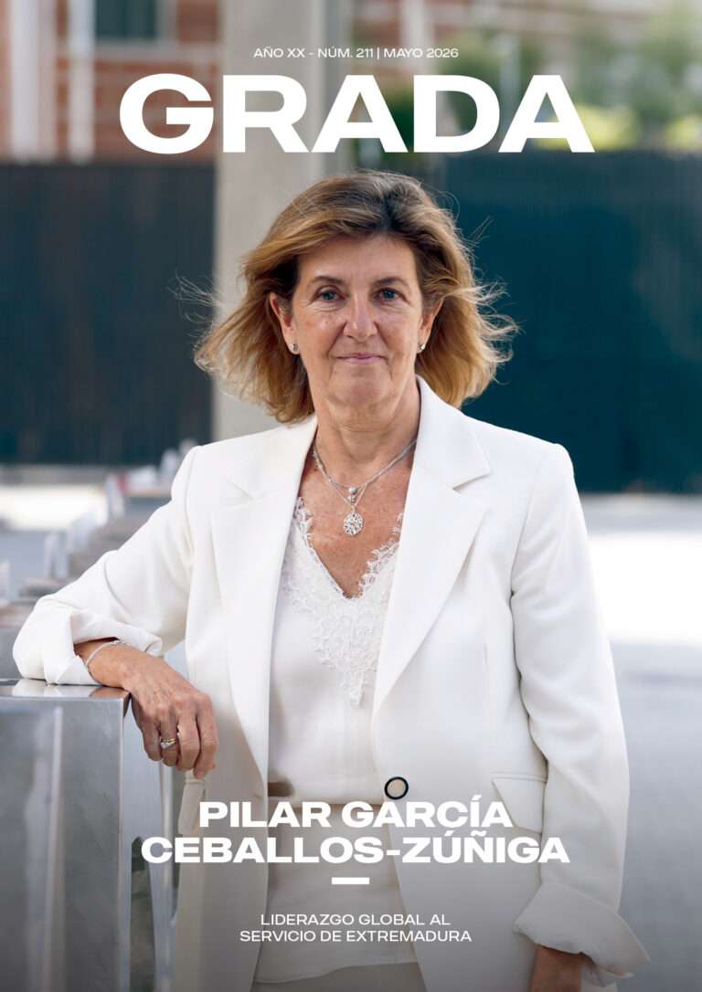 Revista Grada 211. Pilar García Ceballos-Zúñiga. Liderazgo global al servicio de Extremadura