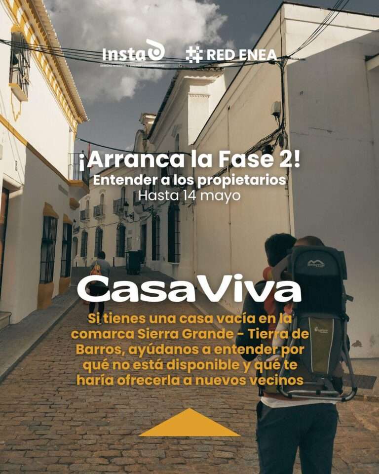 Casa Viva intensifica su búsqueda de viviendas vacías en Tierra de Barros para atraer nuevos pobladores al medio rural