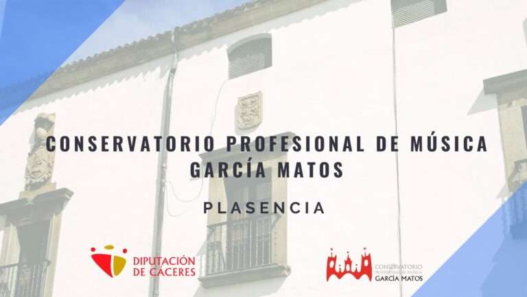 El Conservatorio 'García Matos' de Plasencia abre el plazo de inscripción para el próximo curso