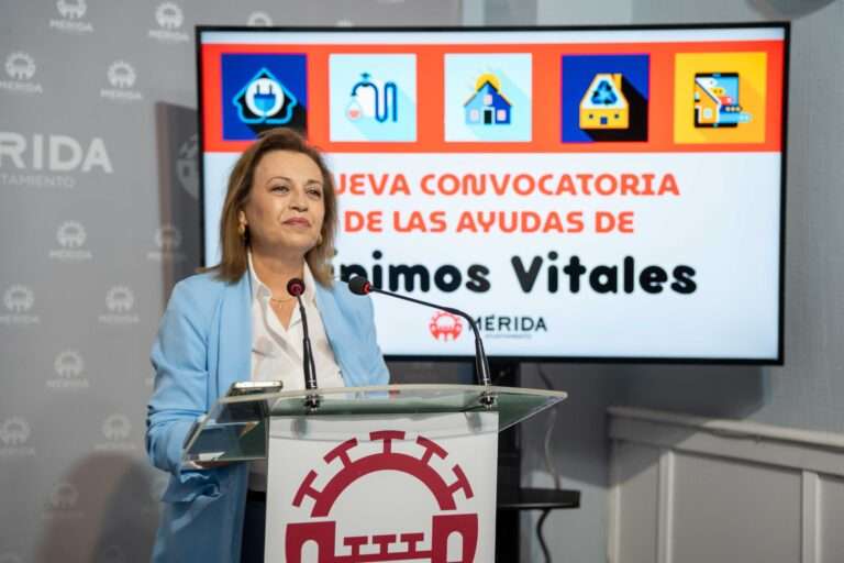 El Ayuntamiento de Mérida convoca las ayudas de mínimos vitales para 2026