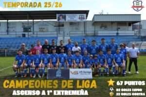 La SP Ribereña culmina una temporada histórica con el ascenso a Primera Extremeña y el respaldo masivo de todo un pueblo
