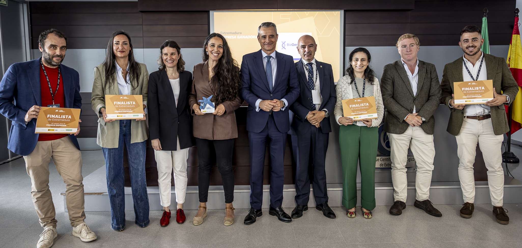 'BioGenómika' gana el Premio EmprendeXXI en Extremadura