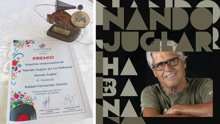 Nando Juglar es galardonado con el Premio Internacional Cubadisco 2026