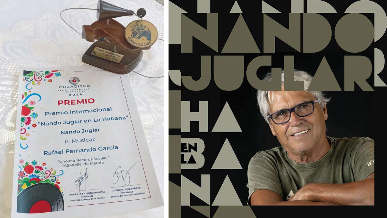 Nando Juglar es galardonado con el Premio Internacional Cubadisco 2026