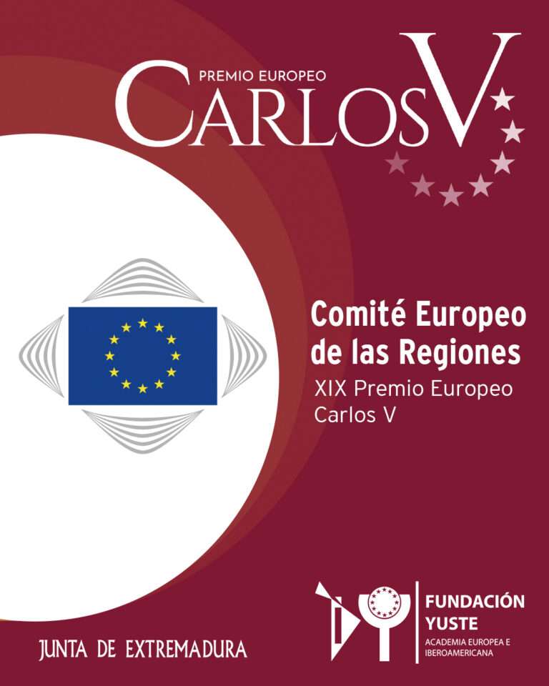 El Comité Europeo de las Regiones recibirá el XIX Premio Europeo Carlos V