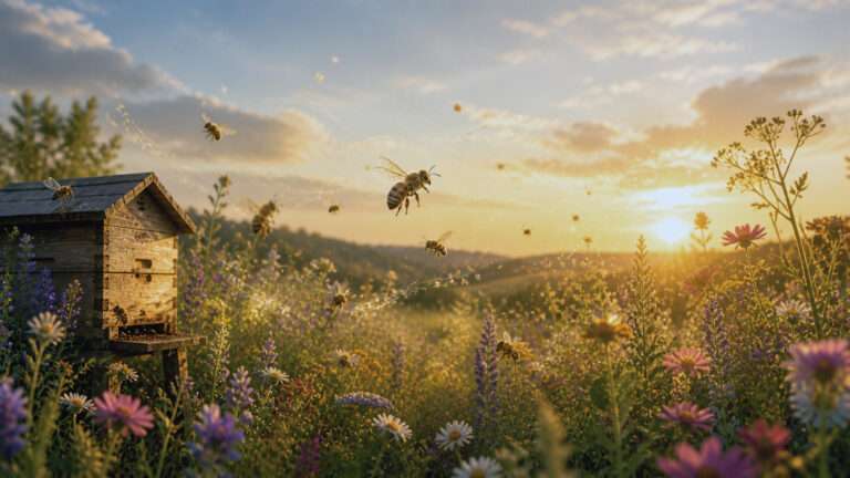 Música y abejas: cuando el sonido poliniza el mundo