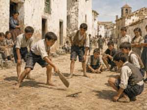 La calle era la escuela. Juegos de niños en la Malpartida de los años 40 y más