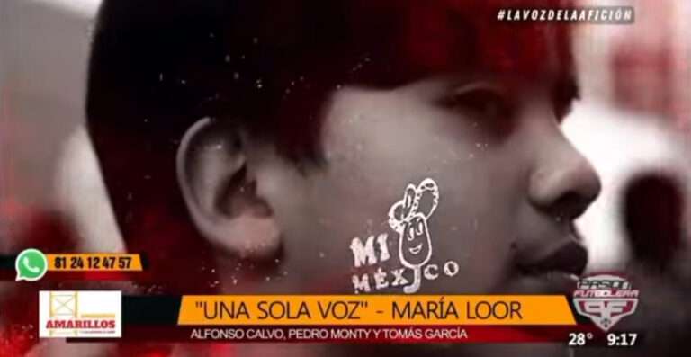 'Una sola voz' salta a México y se convierte en la sintonía del Mundial para el programa 'Pasión Futbolera' de Televisa Monterrey
