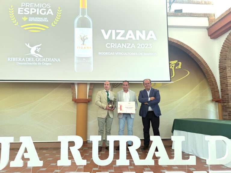 Vizana 2023 Tempranillo gana el Gran Espiga Vino 2026 de Caja Rural de Extremadura