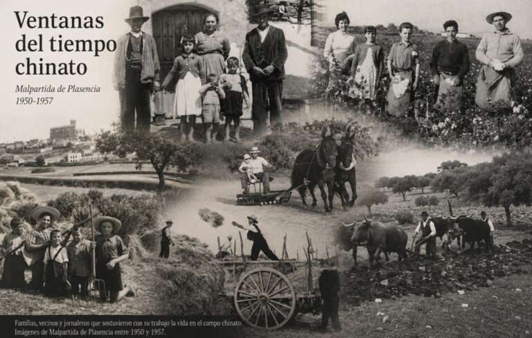 Ventanas del tiempo chinato. Etnografía de una memoria rural a través de fotografías de Malpartida de Plasencia (1950-1957)