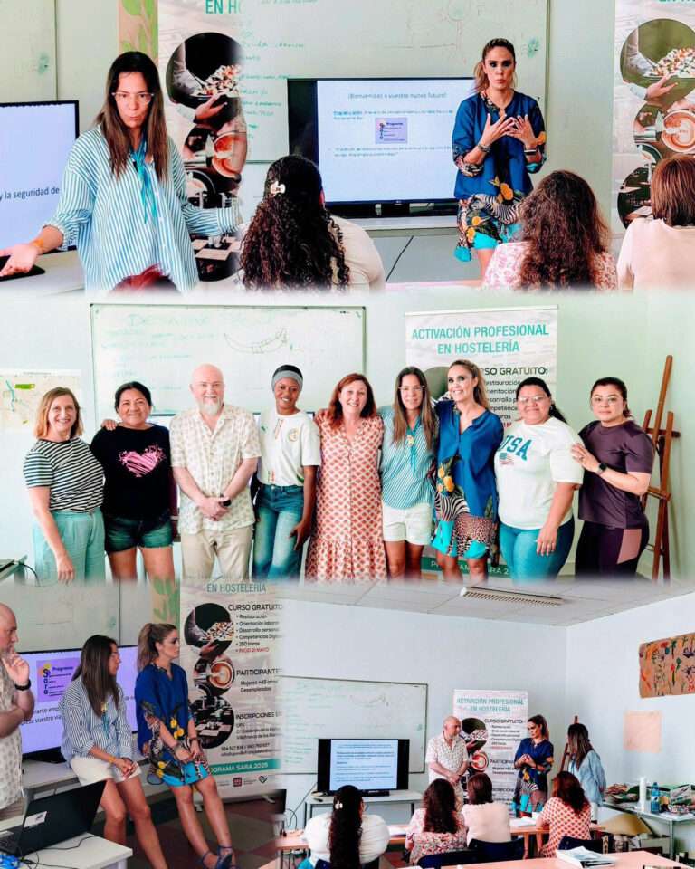 El Programa SARA acerca el emprendimiento hostelero a sus alumnas con la experiencia de Carmen Dolores Suárez en Villafranca de los Barros