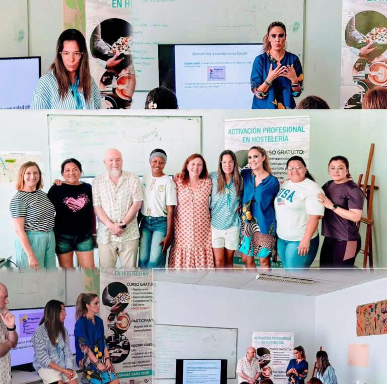 El Programa 'Sara' acerca el emprendimiento hostelero a sus alumnas con la experiencia de Carmen Dolores Suárez en Villafranca de los Barros