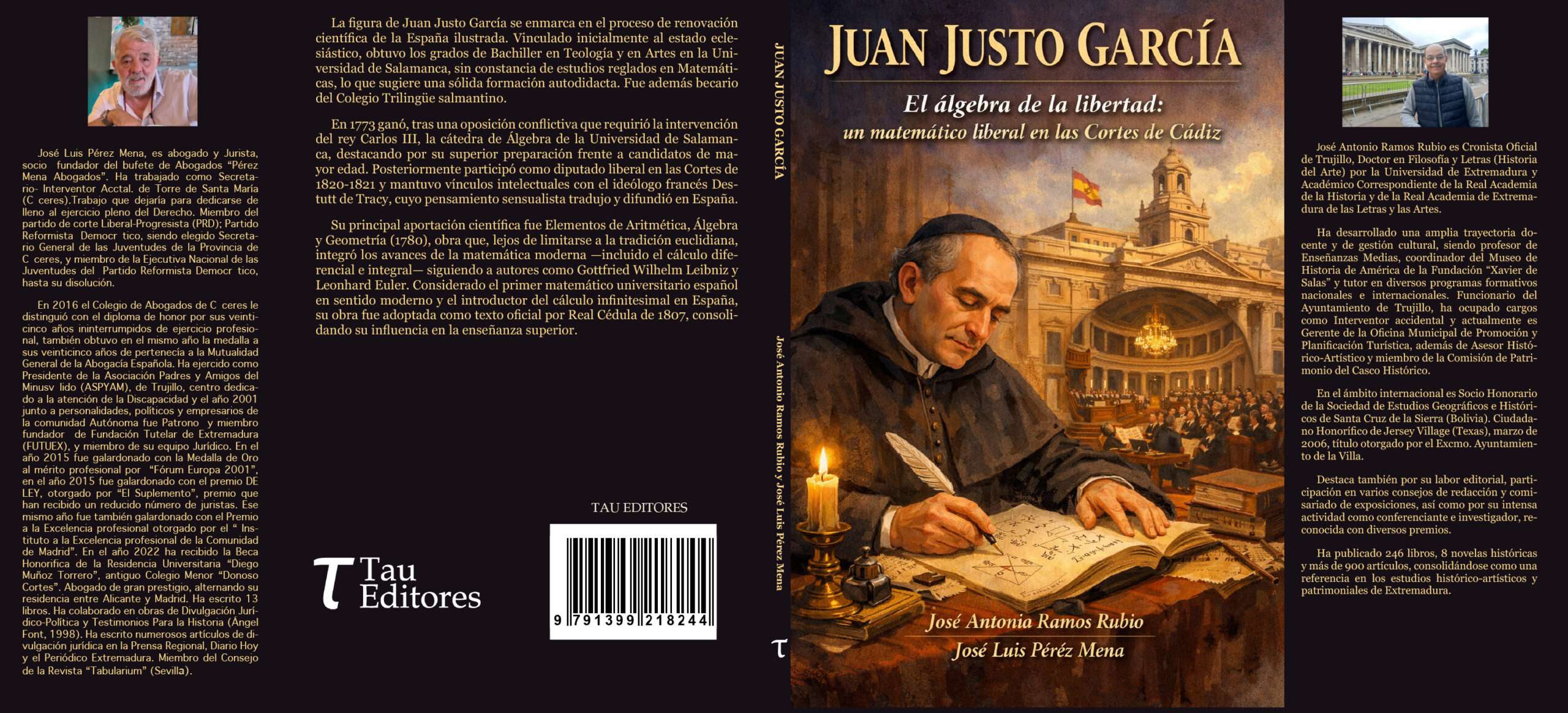 Un libro recuerda la historia de Juan Justo García, 'un matemático liberal en las Cortes de Cádiz'