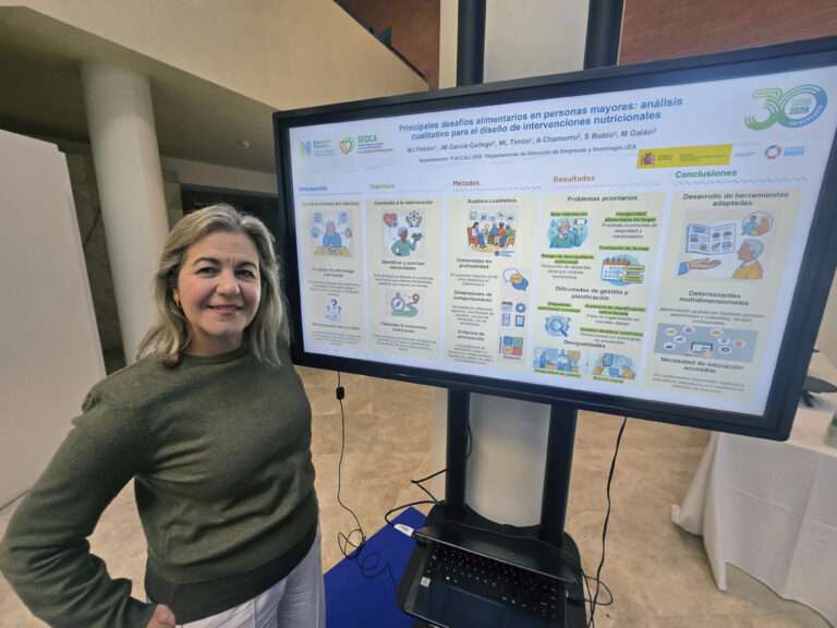 La Universidad de Extremadura desarrolla un proyecto para mejorar la alimentación de las personas mayores