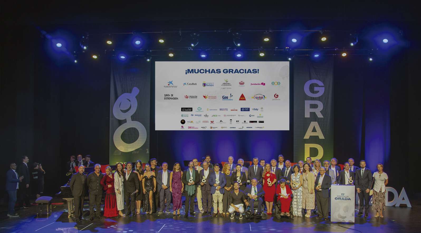 Premios Grada 2026. Reconocimiento a la innovación, la solidaridad y el talento extremeño