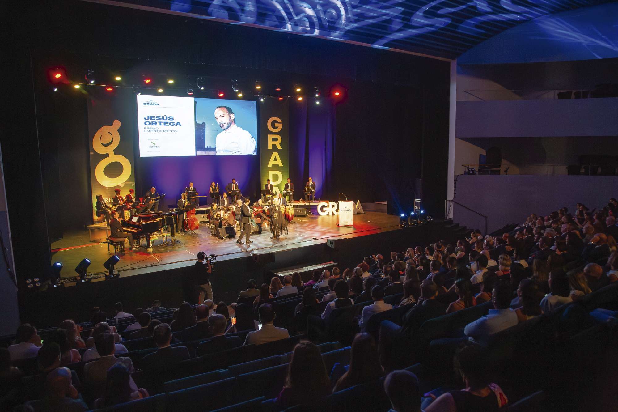 Premios Grada 2026. Los protagonistas en el escenario